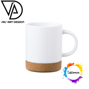Caneca com cortiça sublimação Revenda