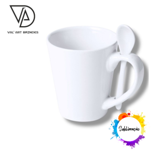 Caneca com colher Revenda