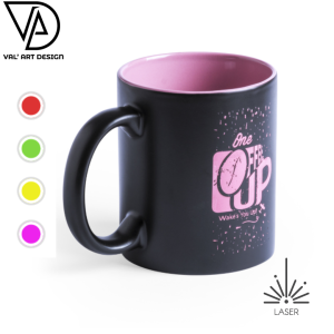 Caneca Preta para Gravação a laser Revenda