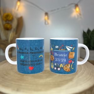 Caneca para Professor(a): Agradecimento e Carinho