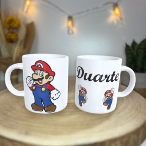 Caneca Mario Personalizada: Aventure-se com o Herói dos Videojogos