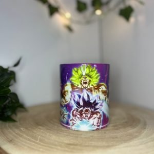 Caneca Personalizável Dragon Ball - Desperte Seu Ki com Cada Gole