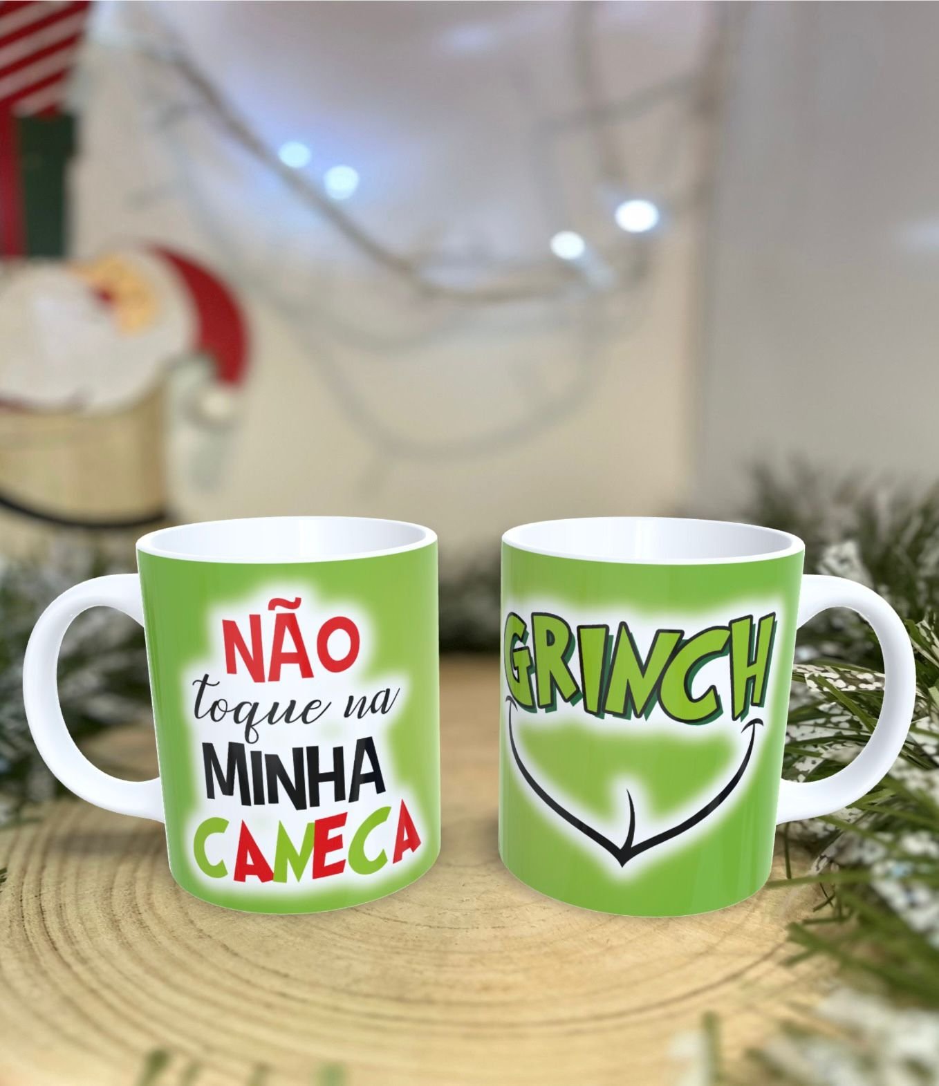 Caneca do Grinch- Divirta-se com Estilo!