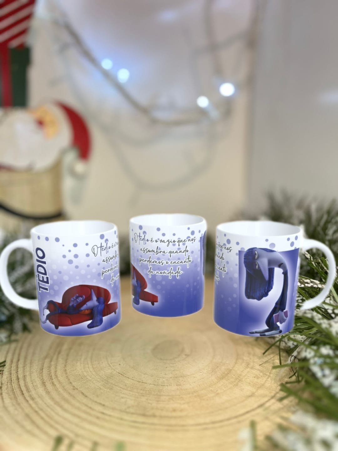 Caneca Divertidamente – Coleção Completa com Todas as Emoções!