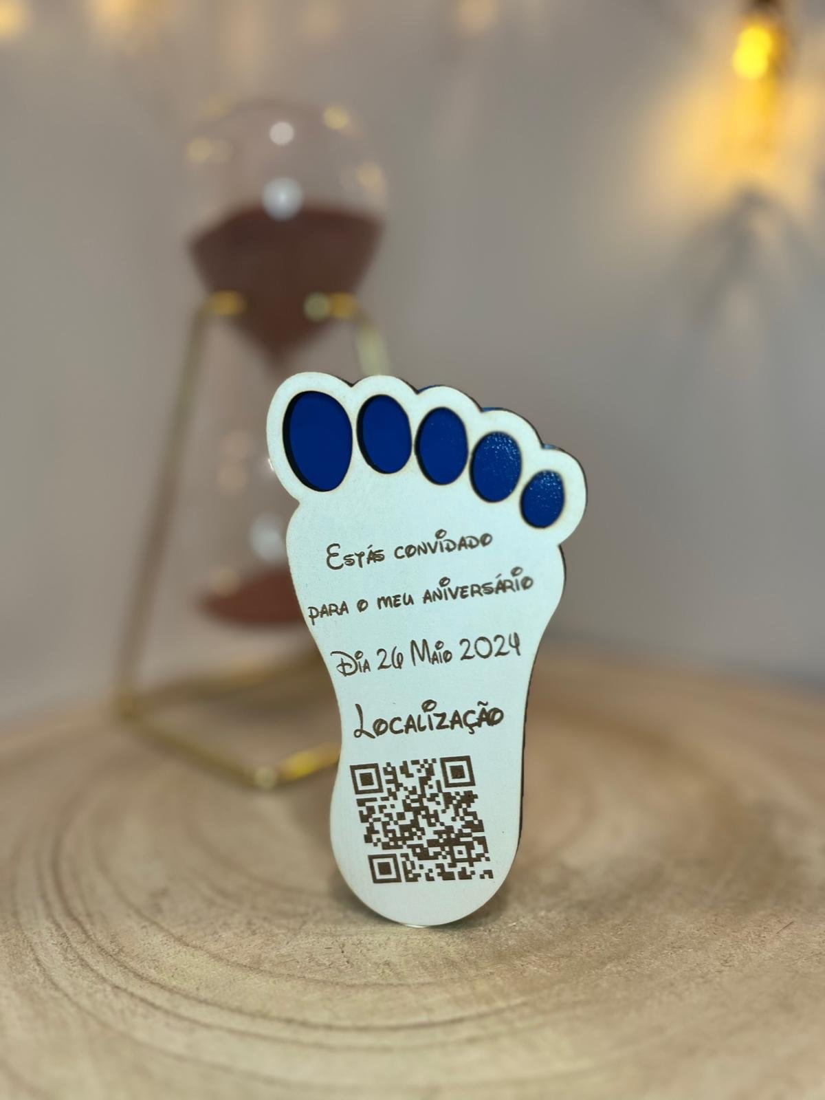 Convite de Aniversário em MDF Personalizado: Um Toque Elegante e Duradouro - Image 2