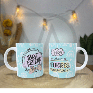 Caneca "Best Friend / Amiga dos Melhores Momentos"