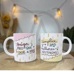Caneca "Amiga Cúmplice"