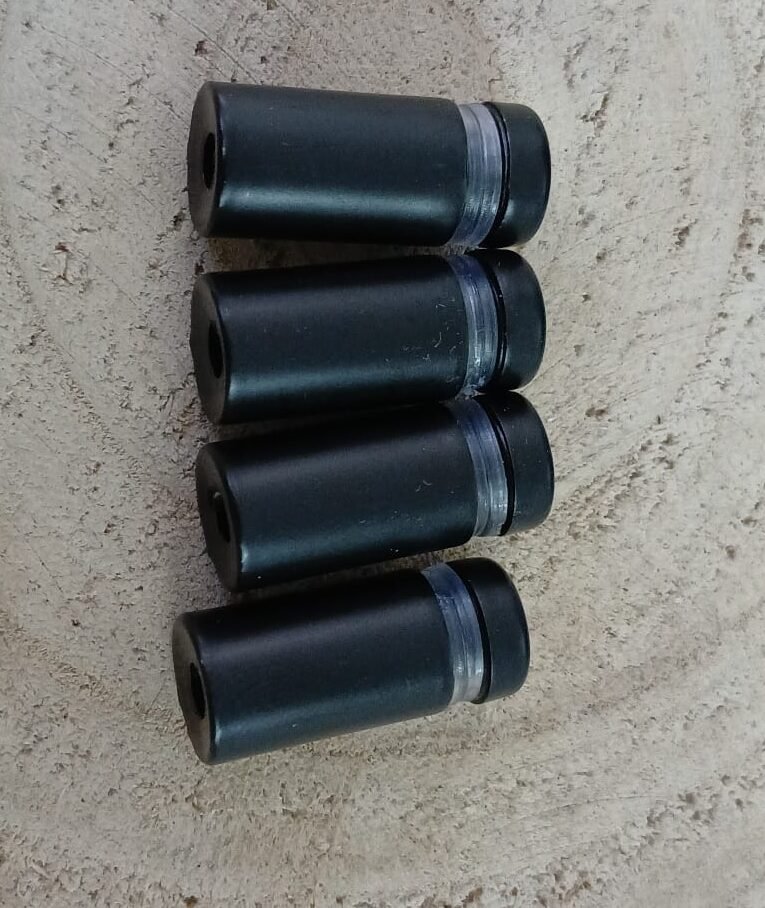Suporte para o Acrilico em Preto 4pcs