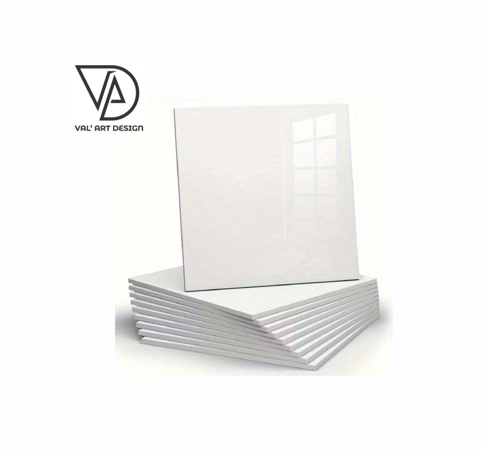 Azulejos premium Branco 15x15 para Sublimação.