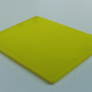Placa de Acrílico Cast Amarelo 3 mm – Cor Vibrante e Qualidade Profissional