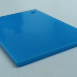 Placa de Acrílico Cast Azul 3 mm – Cor Elegante e Acabamento Profissional