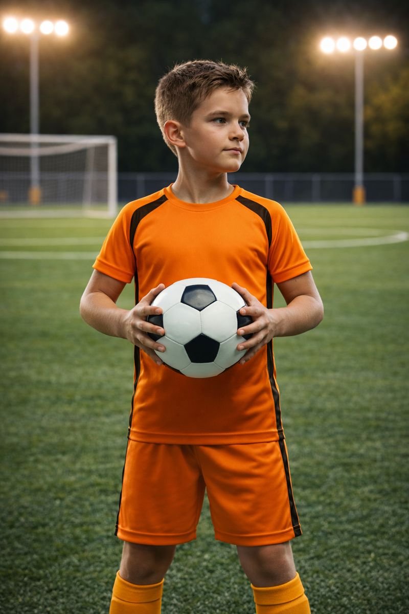 Conjunto Desportivo Infantil (Maracanã) – T-Shirt de Manga Curta e Calções