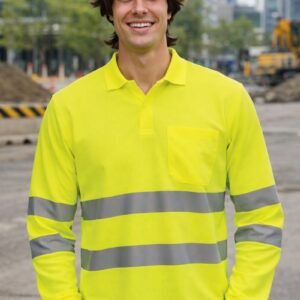 Polo Térmico de Alta Visibilidade (BUCKLAND) com Manga Comprida – Proteção e Conforto