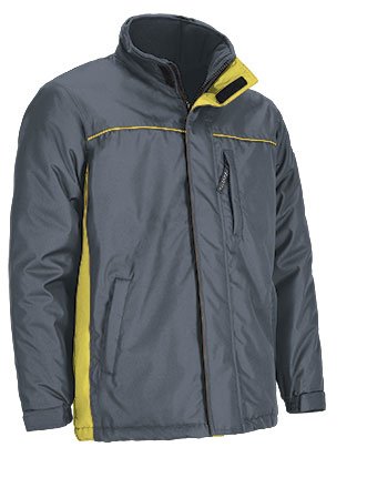 Parka THUNDER de Trabalho Impermeável Bicolor com Capuz Dobrável - Image 12
