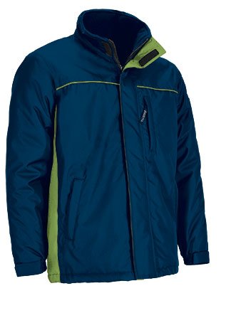Parka THUNDER de Trabalho Impermeável Bicolor com Capuz Dobrável - Image 2