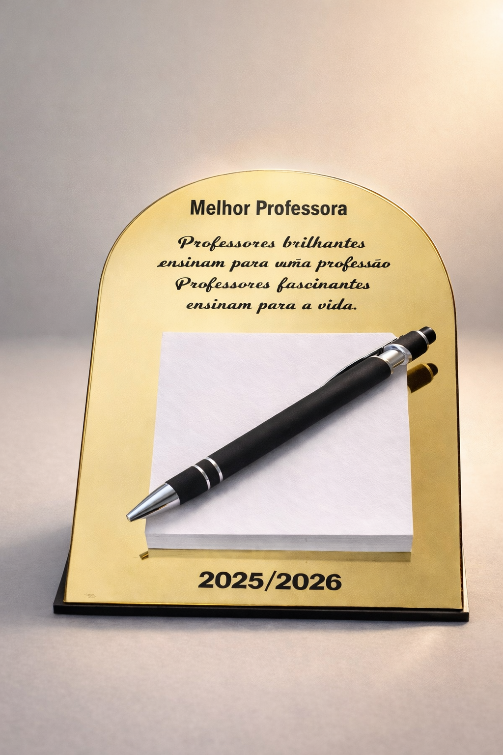 ✨🍎 Bloco de Notas Personalizado “Melhor Professora” – Ano Letivo 2025/2026 - Image 2